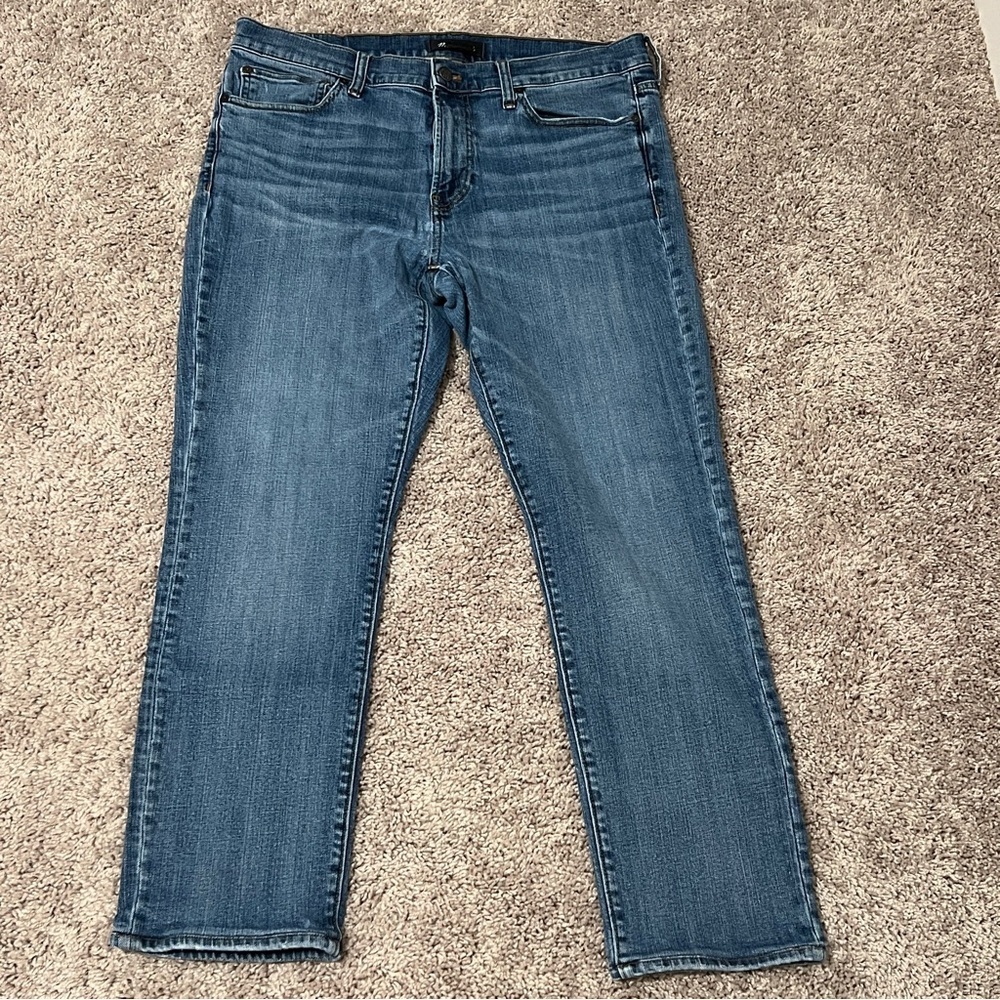 Madewell Slim Wash Denim Casual Stretchy Jeans US Men's 36x32